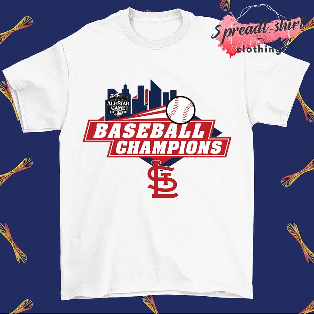 St. Louis Cardinals baseball Champions Seattle all star game 2023 logo shirt,  hoodie, sweater, long sleeve and tank top