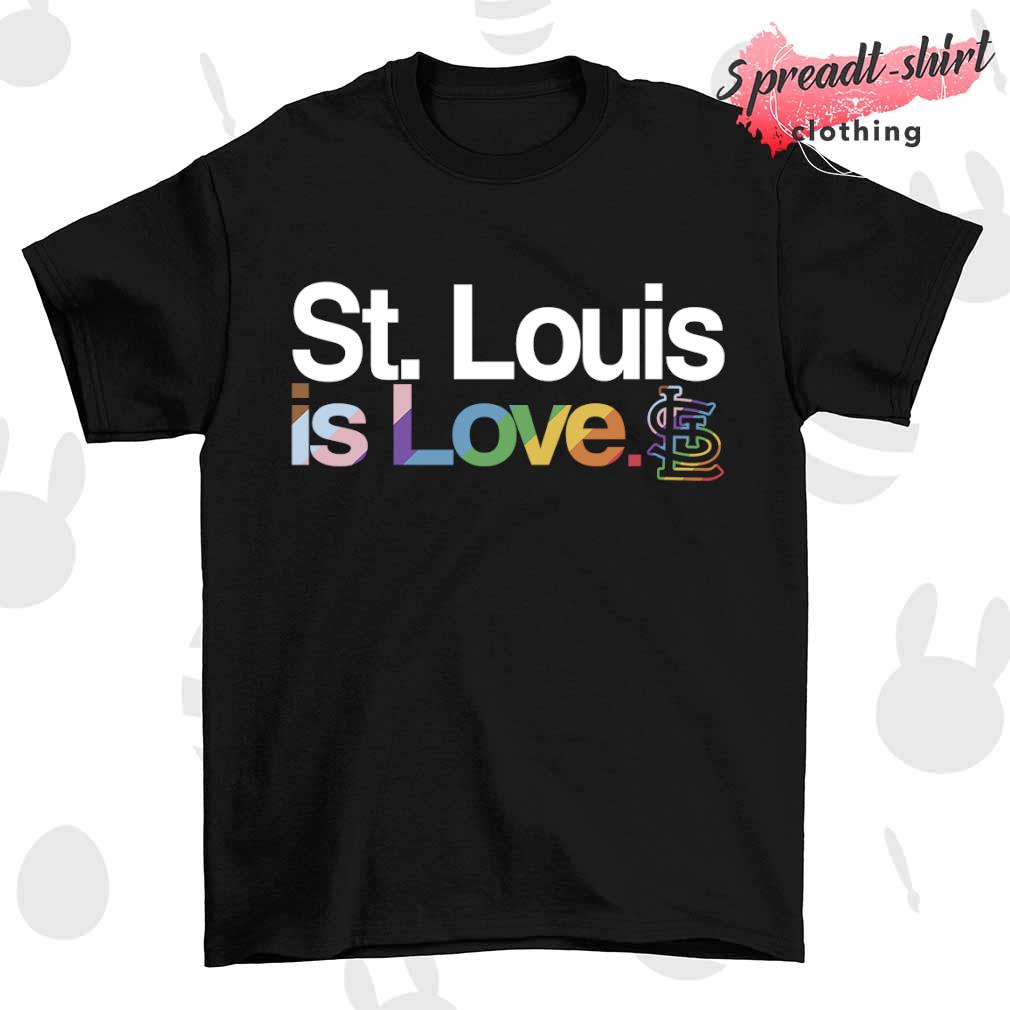 Lgbt St Louis Cardinals is love city pride shirt, hoodie, longsleeve tee,  sweater