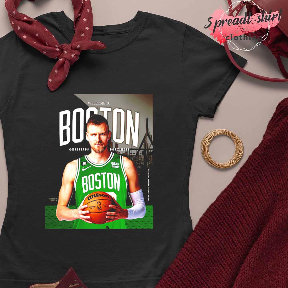 Kristaps Porzingis Boston cover basketball shirt, hoodie, sweater and long  sleeve