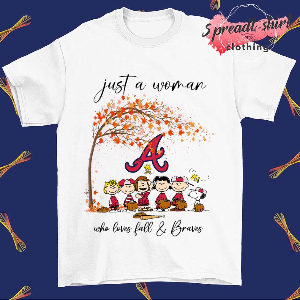 Get Your Peanuts! Women's Warm-Up Tee - Atlanta Braves