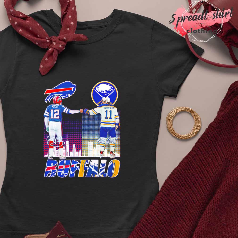 Official Buffalo Bills kelly and sabres perreault city champion 2023  T-shirt, hoodie, tank top, sweater and long sleeve t-shirt