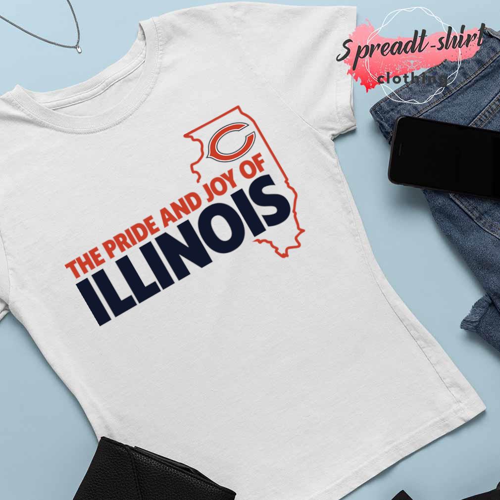 Chicago Bears the pride and joy of illnois logo shirt, hoodie, sweater,  long sleeve and tank top