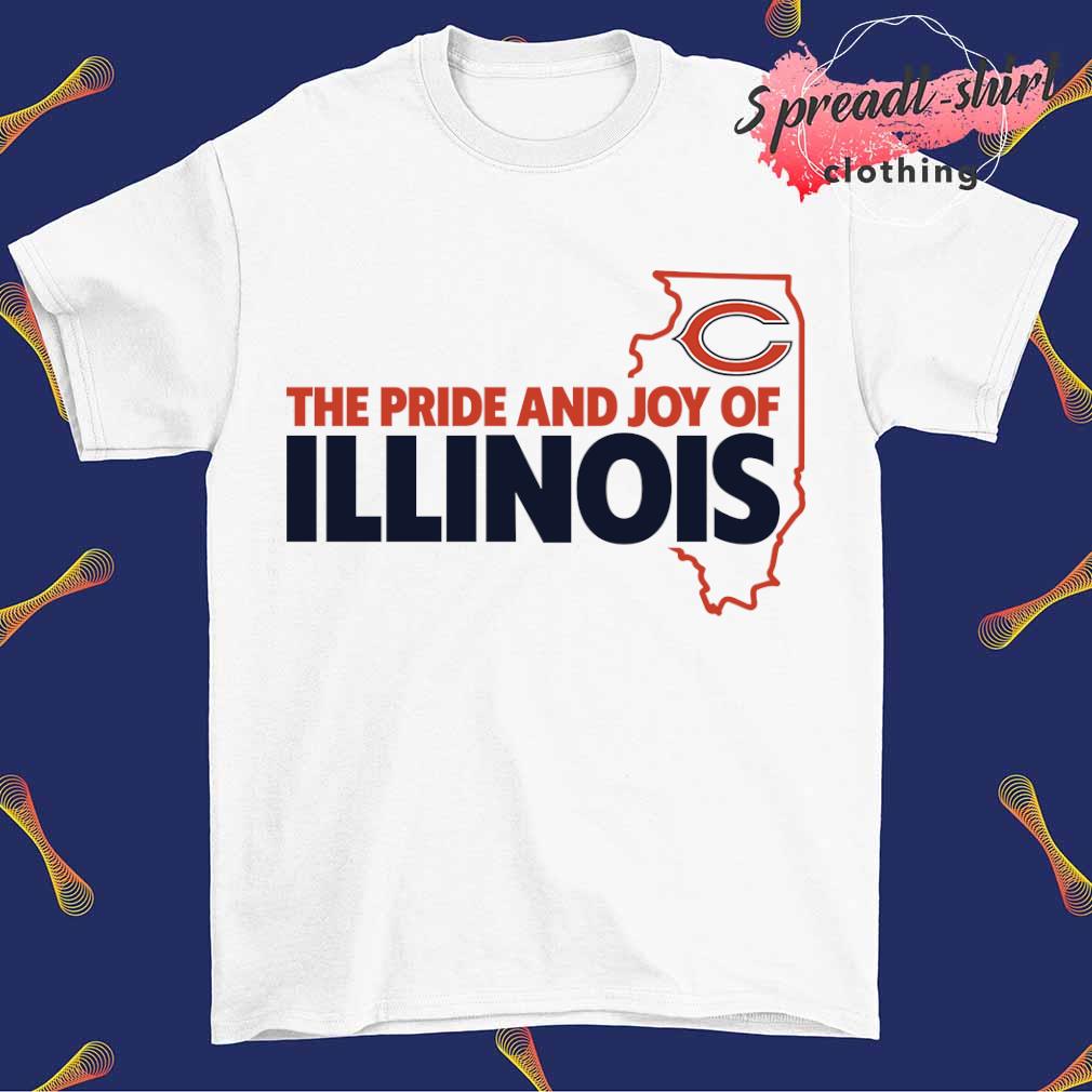 Chicago Bears the pride and joy of illnois logo shirt, hoodie, sweater,  long sleeve and tank top