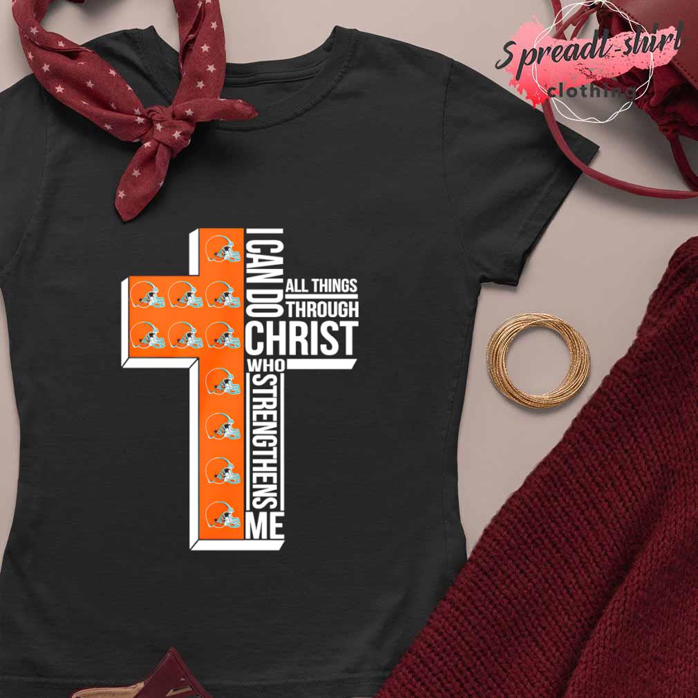Official cincinnatI reds I can do christ who strengthens me all things  through T-shirts, hoodie, tank top, sweater and long sleeve t-shirt