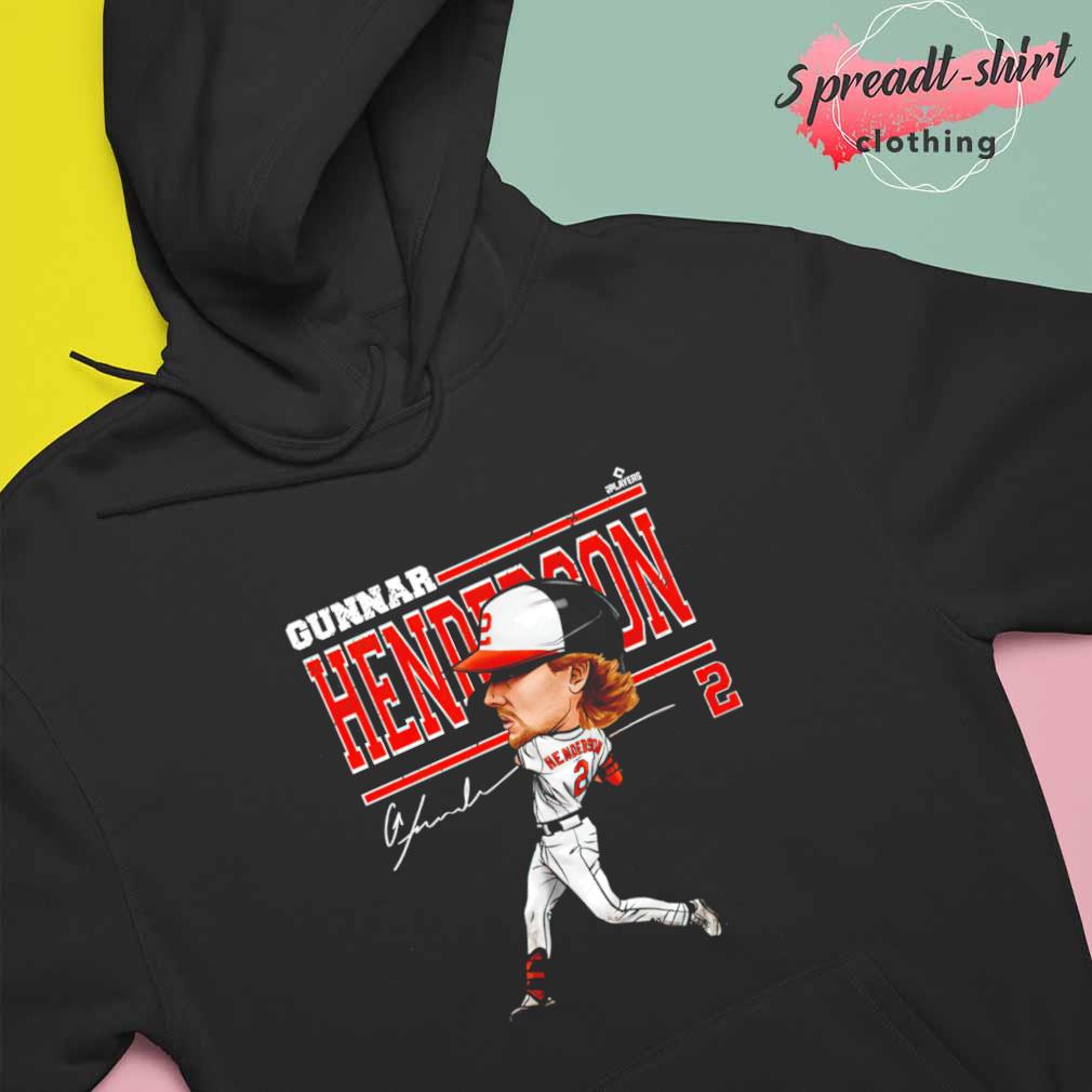 Gunnar Henderson Baltimore Cartoon Baseball Shirt, hoodie, sweater, long  sleeve and tank top