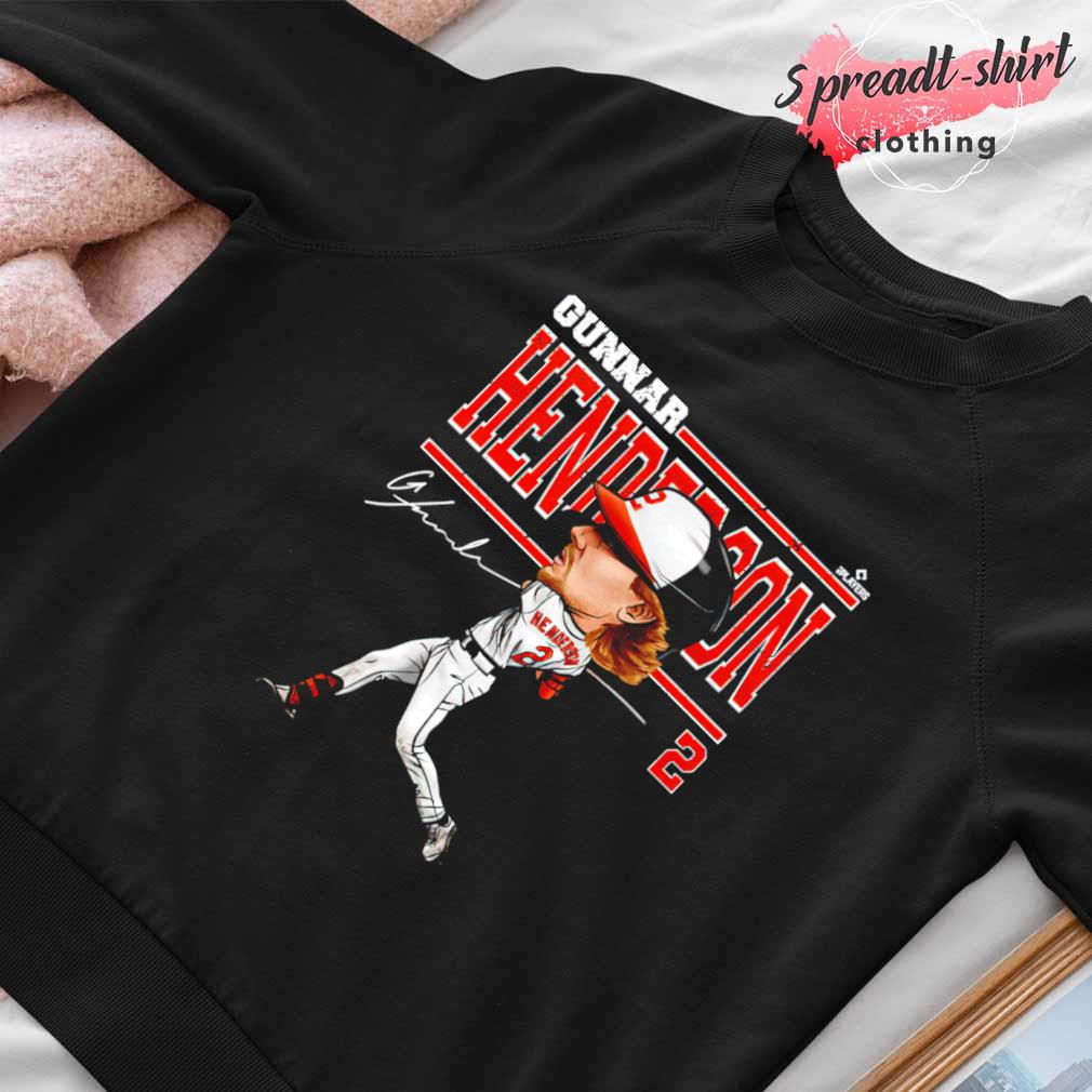 Gunnar Henderson Baltimore Cartoon Baseball Shirt, hoodie, sweater, long  sleeve and tank top