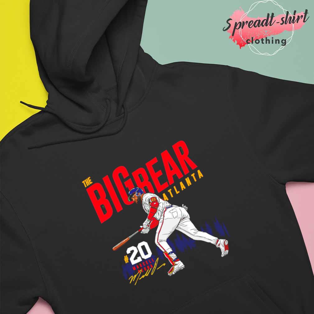 Marcell Ozuna the big bear of Atlanta shirt, hoodie, sweater and v-neck t- shirt