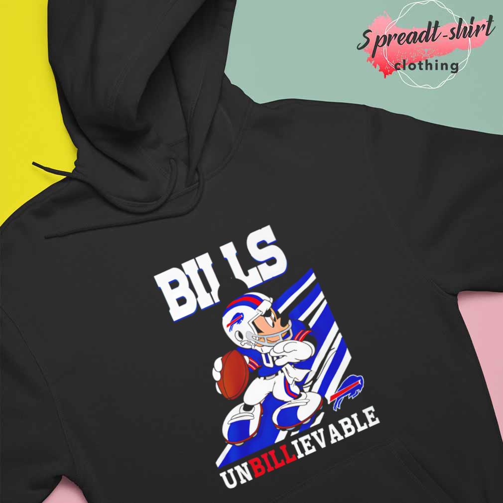 Premium mickey Mouse Buffalo Bills unbillievable shirt, hoodie