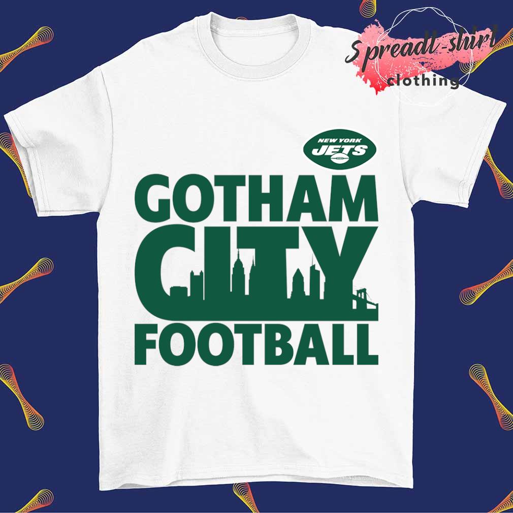 NY jets gotham city Football New York jets logo t-shirt, hoodie, sweater,  long sleeve and tank top