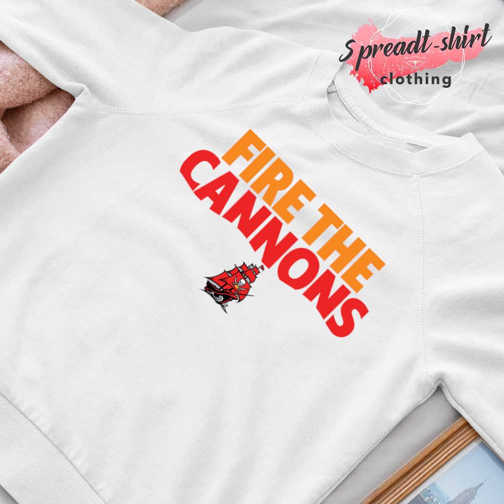 Fire The Cannons Logo Tampa Bay Buccaneers T-shirt, hoodie, sweater, long  sleeve and tank top