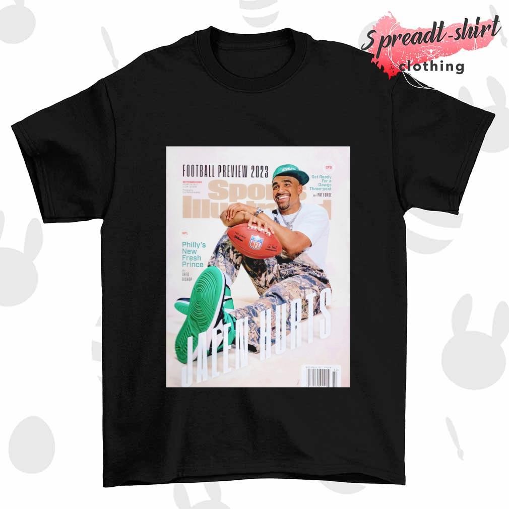 Eagles Nation Football Preview 2023 Jalen Hurts Sports Illustrated  Releasing In September Shirt, hoodie, sweater, long sleeve and tank top