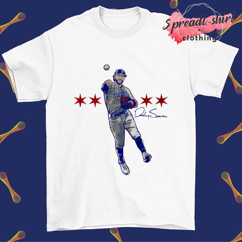 Dansby Swanson Superstar Pose T-shirt, hoodie, sweater, long