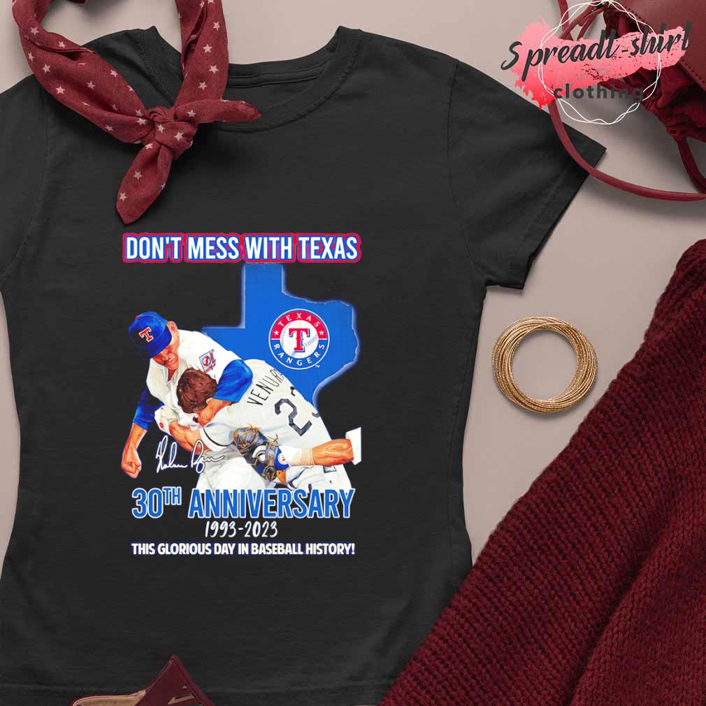 Nolan Ryan vs Robin Ventura 30th anniversary 1993 2023 This glorious day in  baseball history shirt, hoodie, sweater, long sleeve and tank top