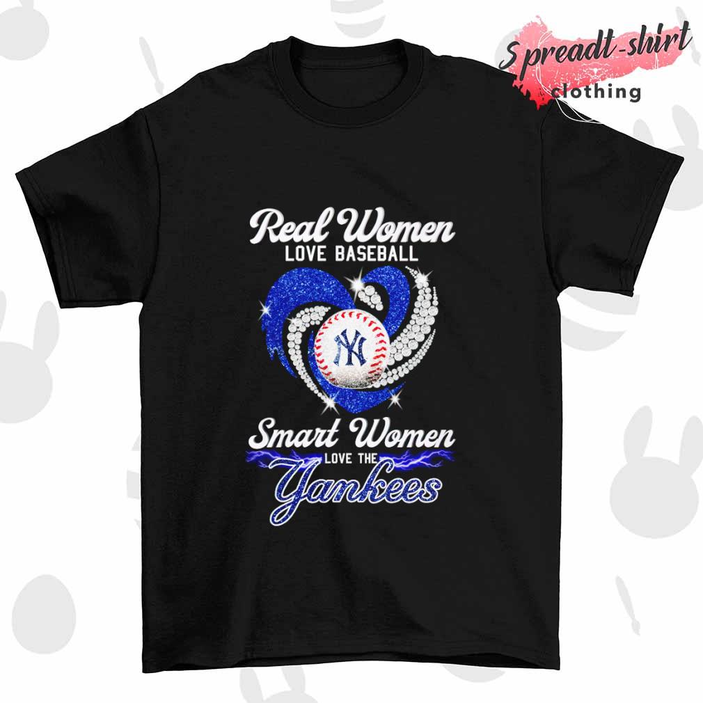 Real women love baseball smart women love theNew York Yankees baseball  lightning signatures shirt, hoodie, sweater and long sleeve