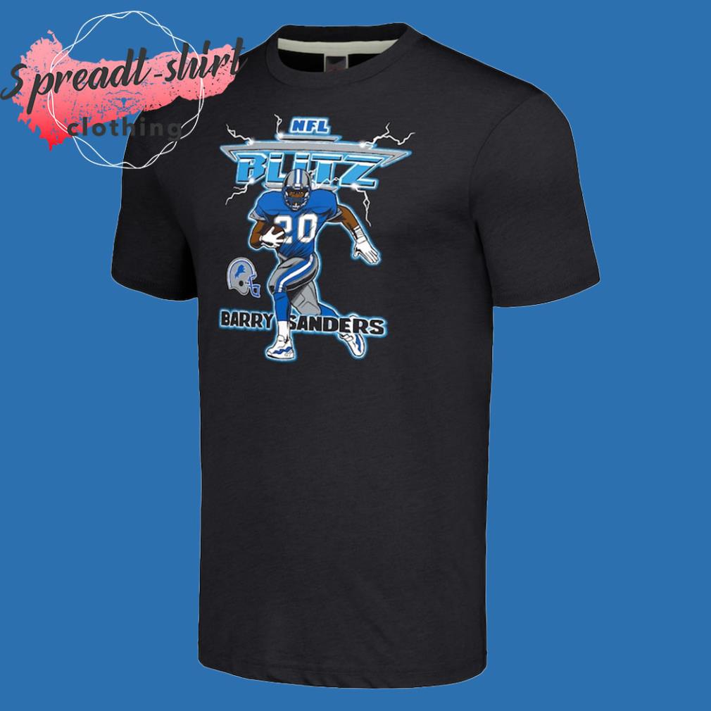 NFL Blitz Lions Barry Sanders Shirt