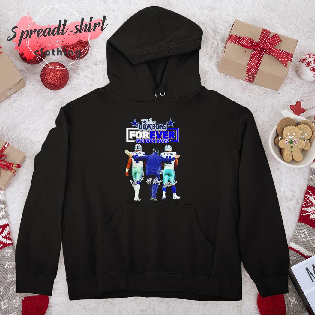 Dallas Cowboys forever we dem boyz Dak Prescott and Micah Parsons  signatures shirt, hoodie, sweater, long sleeve and tank top