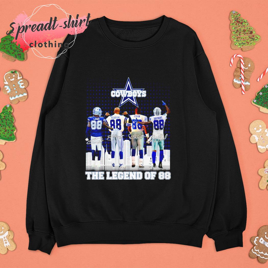 Dallas Cowboys Ceedee Lamb Dez Bryant Michael Irvin Drew Pearson abbey road  The Legend of 88 signatures shirt, hoodie, sweater, long sleeve and tank top