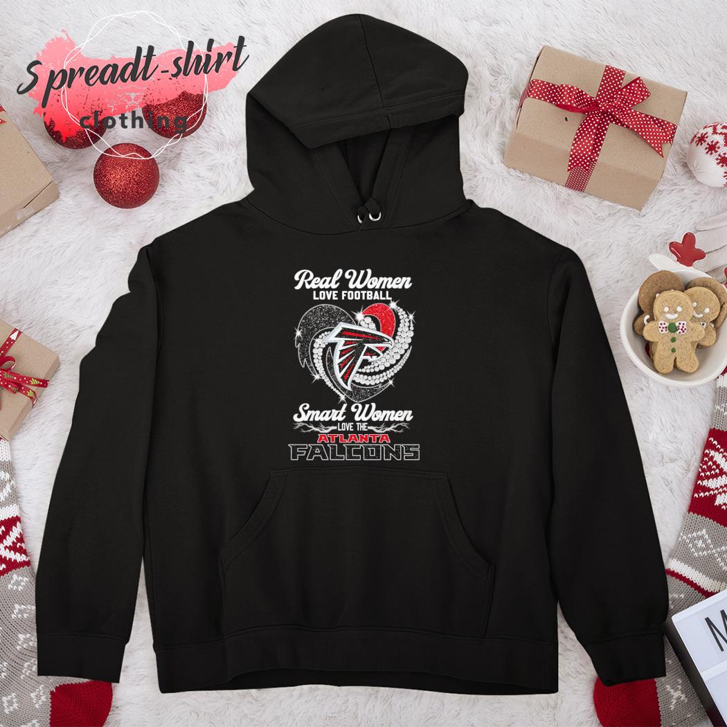 Real women love football smart women love the Atlanta Falcons 2023 logo  shirt, hoodie, sweater, long sleeve and tank top