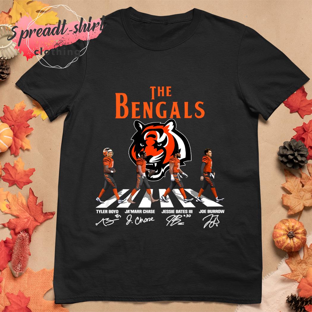 Cincinnati Bengals The Bengals Abbey Road signatures t-shirt