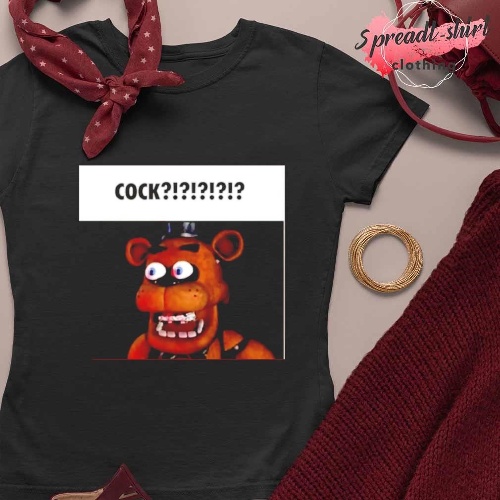 Freddy Fazbear Cock shirt, hoodie, sweater, long sleeve and tank top