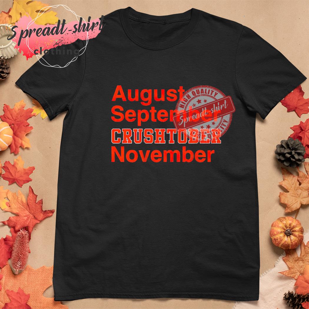 Official Houston Astros August September Crushtober November t