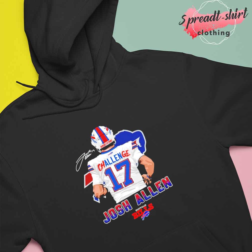 Buffalo Bills Challenge Josh Allen Signature shirt, hoodie