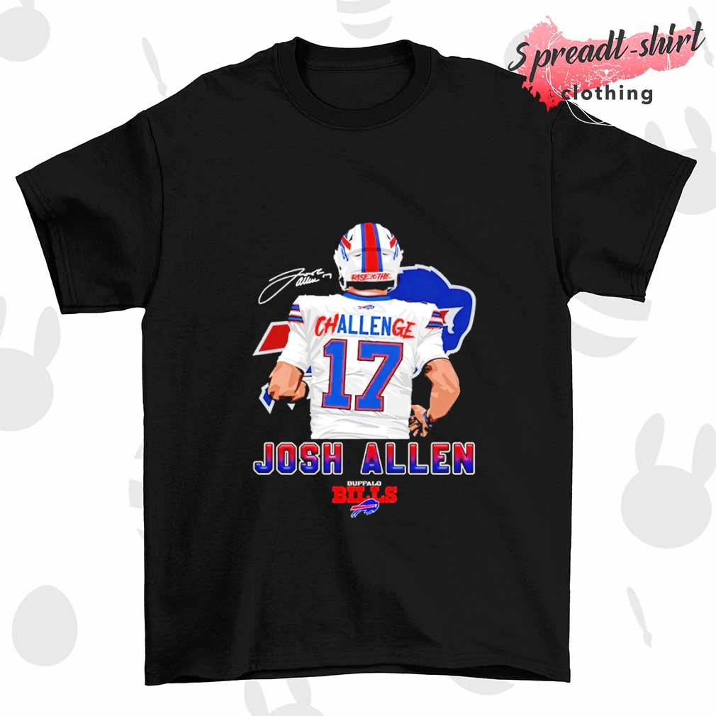 Buffalo Bills Challenge Josh Allen Signature shirt, hoodie