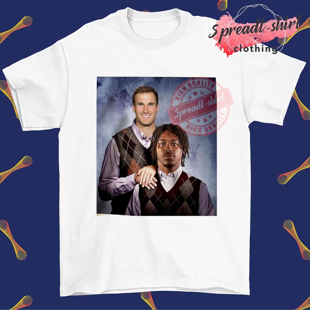 Step Brothers Justin Jefferson Kirk Cousins Stickers Minnesota Vikings  white shirt, hoodie, sweater and long sleeve