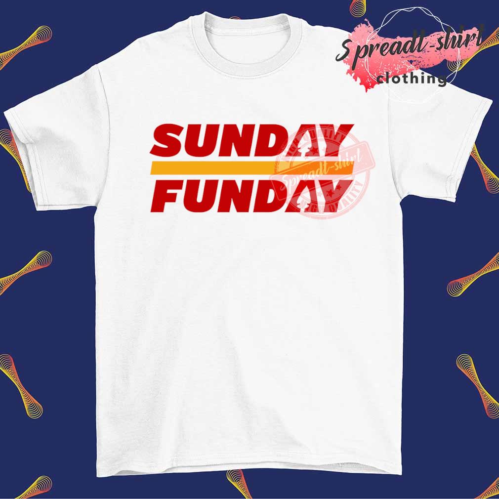 Sunday Funday T-Shirt Comfort Colors Kansas City Shirt Kc Chiefs