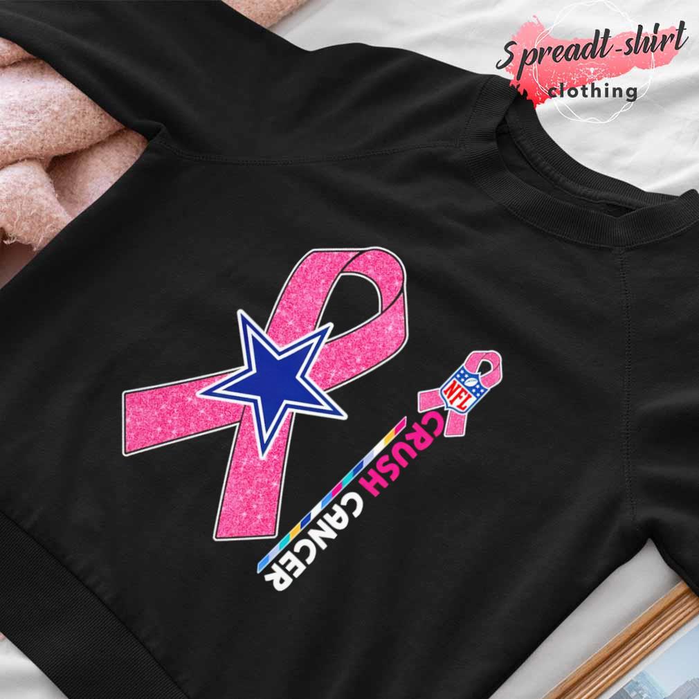 Dallas Cowboys NFL Crush Cancer shirt, hoodie, sweater, long