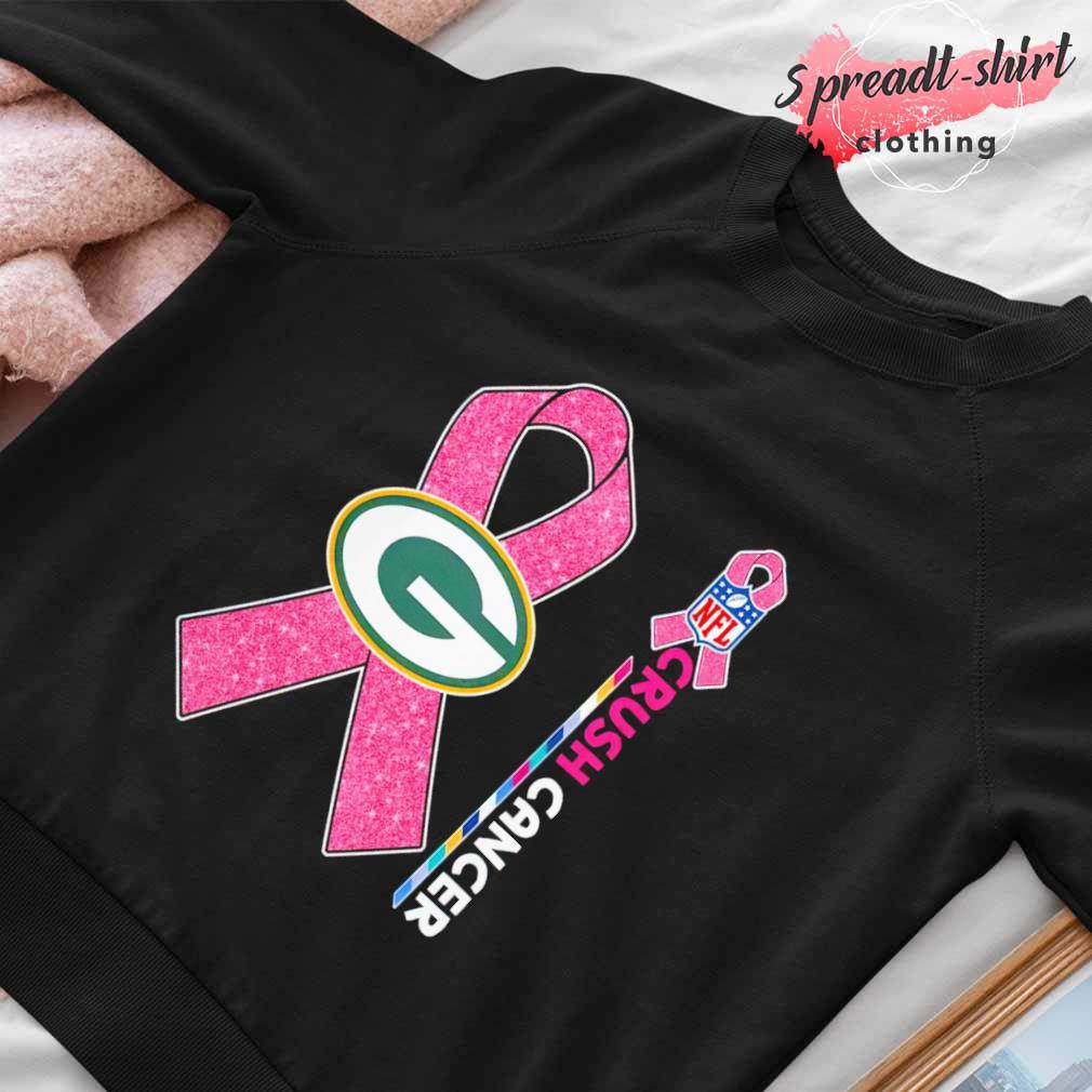 Green Bay Packers Nfl Crush Cancer T-shirt,Sweater, Hoodie, And Long  Sleeved, Ladies, Tank Top