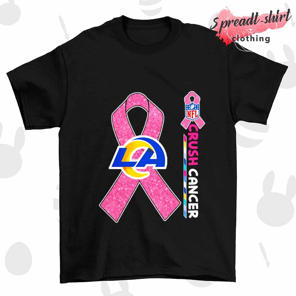 NFL Crush Cancer Los Angeles Rams Shirt - Limotees