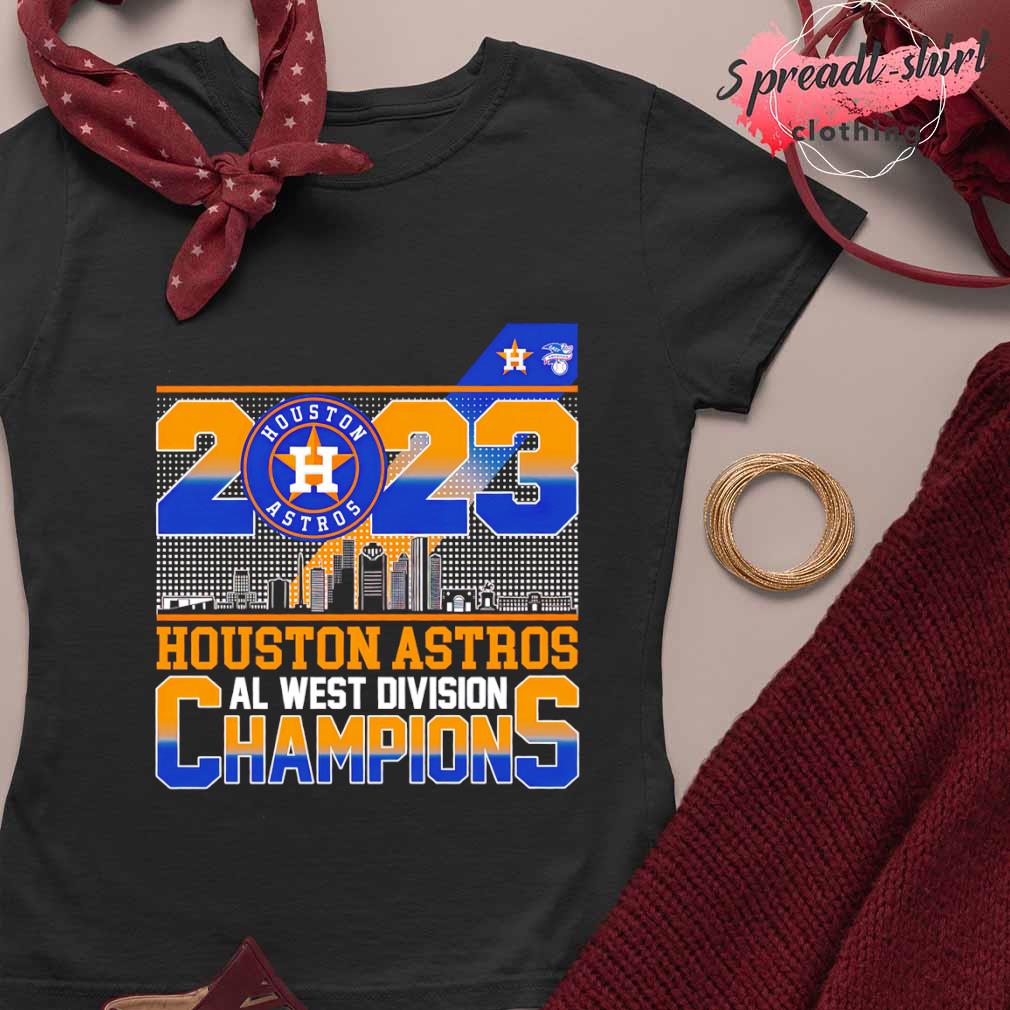 Skyline 2023 Houston Astros AL West Division Champions shirt