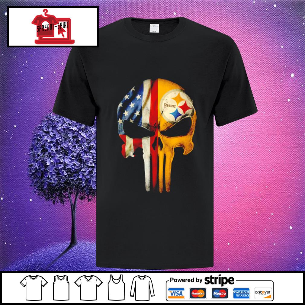 Punisher Skull Steelers shirt, hoodie, sweater and v-neck t-shirt