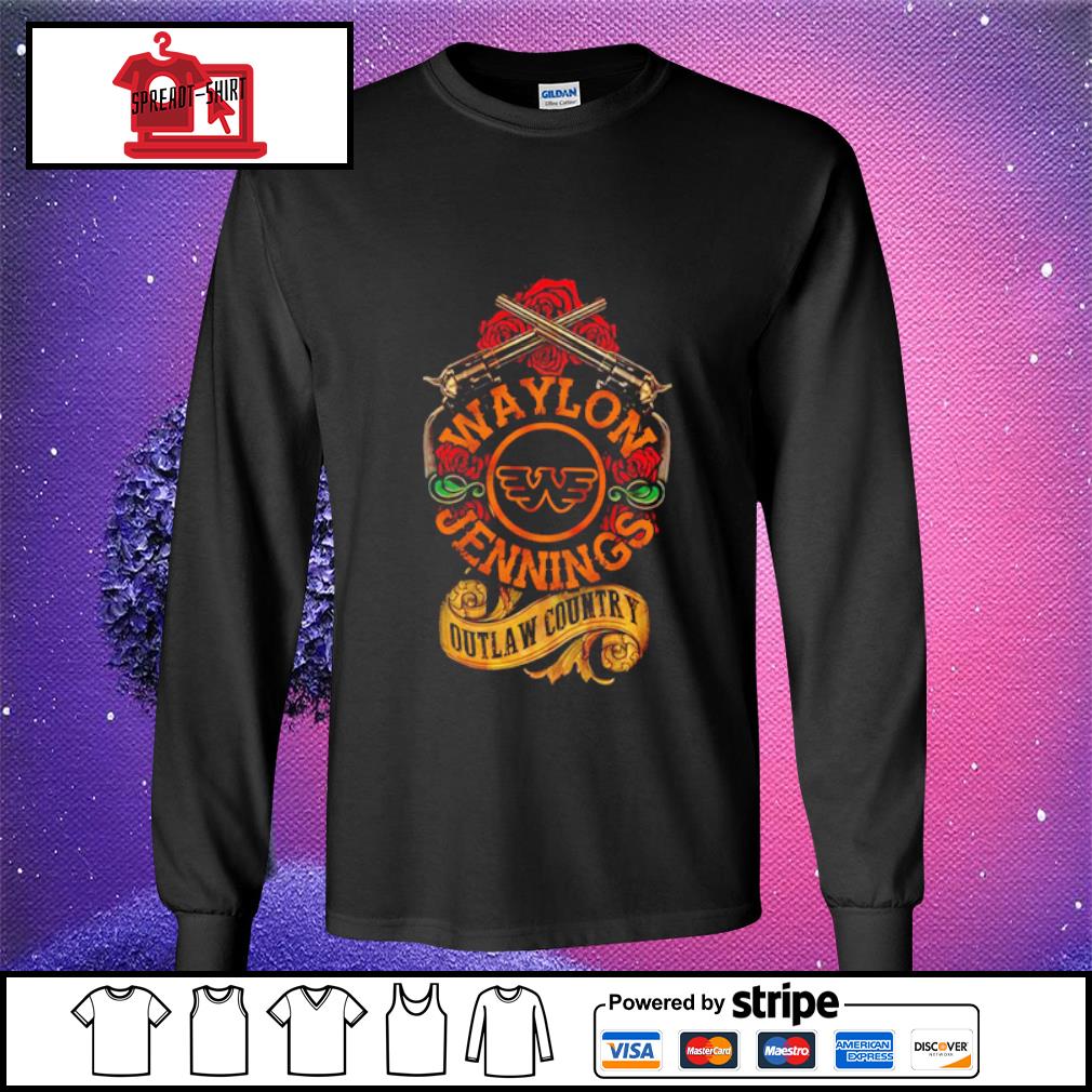 waylon jennings outlaw shirt