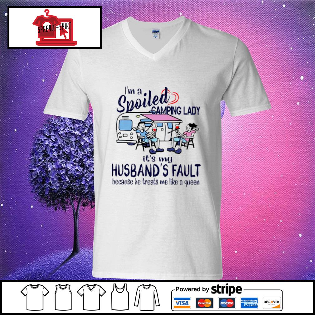 family tees spoiled husband