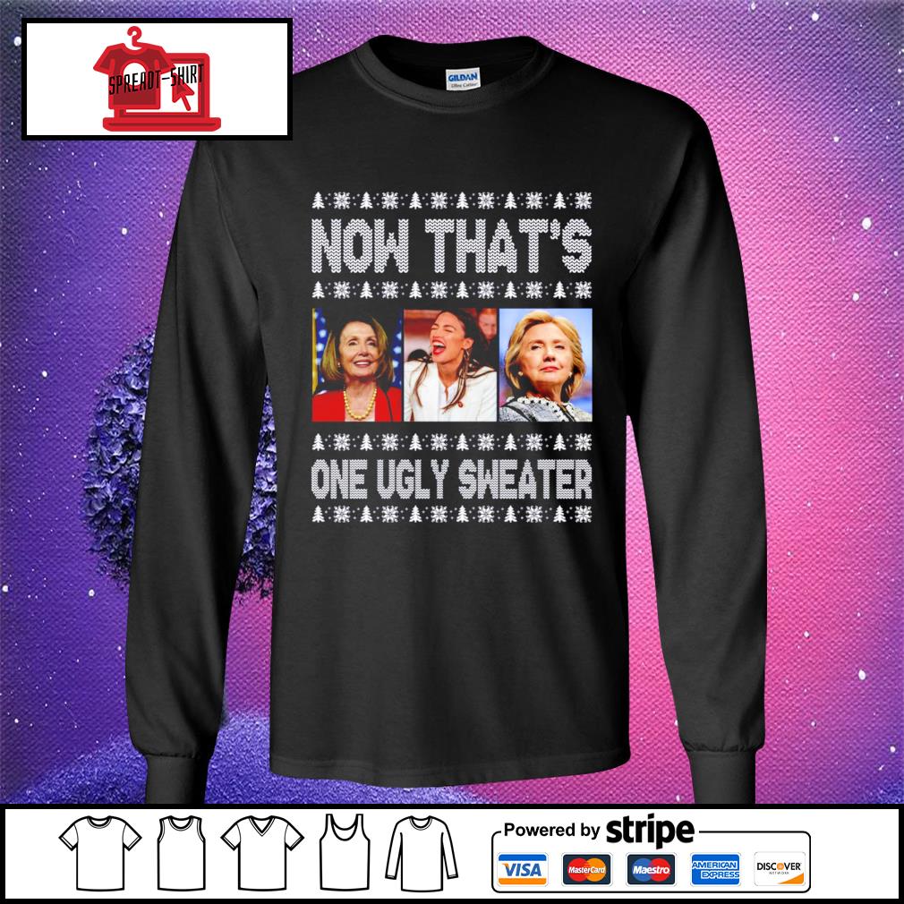 hillary clinton ugly sweater