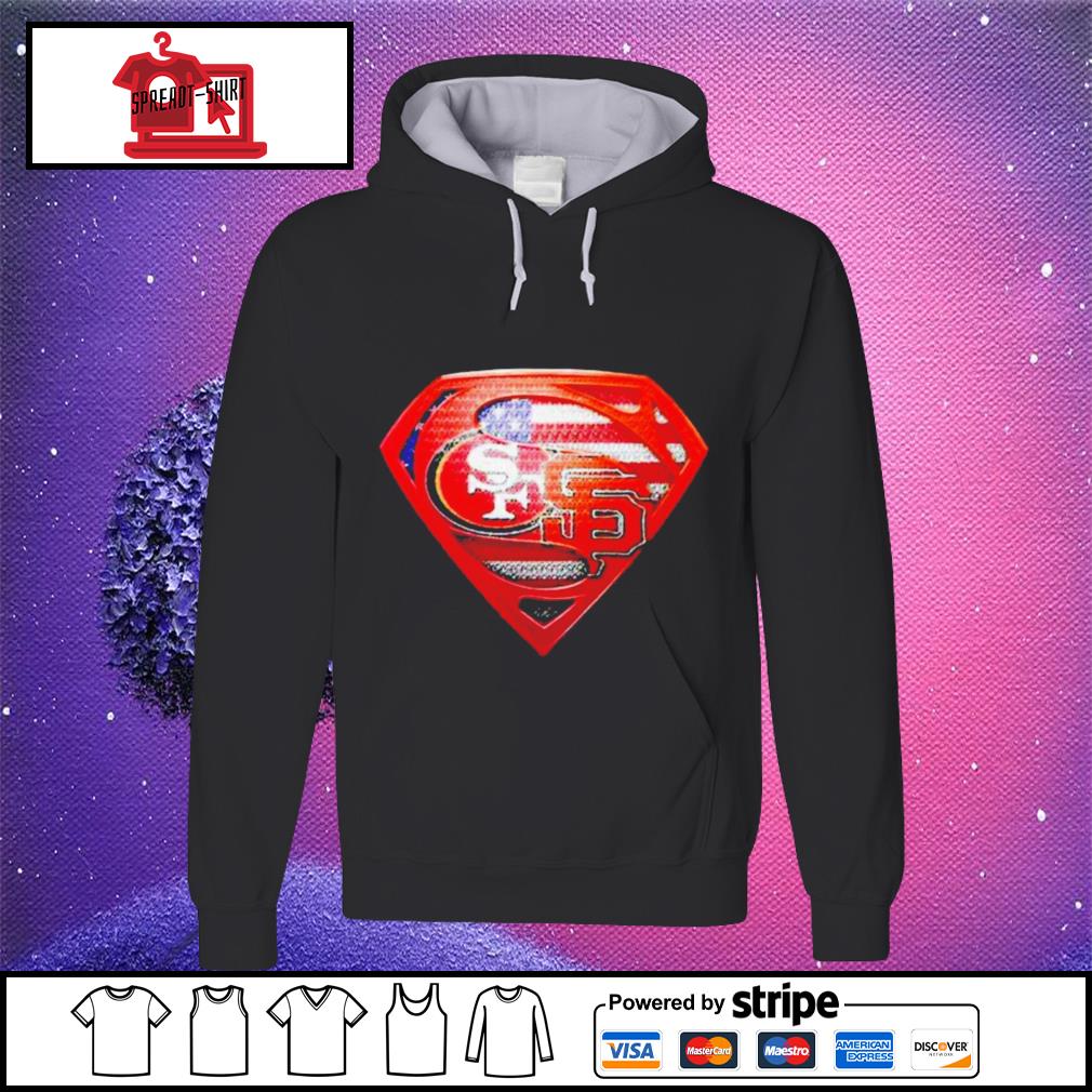 Superman San Francisco 49ers and san francisco giants t-shirt, hoodie,  sweater, long sleeve and tank top